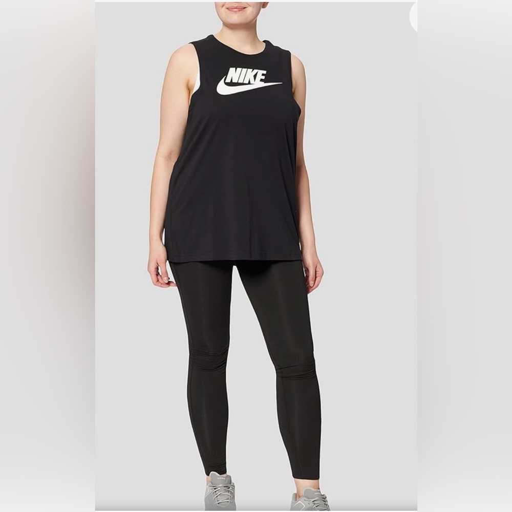 Nike Sportswear Essential Swoosh Tank Top.  loose fit. Women’s size S. EUC.